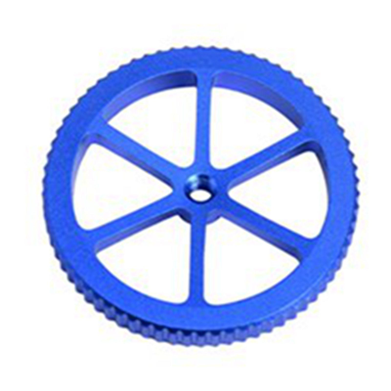 4 Pieces Blue 3D Printer Aluminum Hand Twist Leveling Nut M5 for Ender 3 5 CR 20 3D Printer Parts Accessoreis