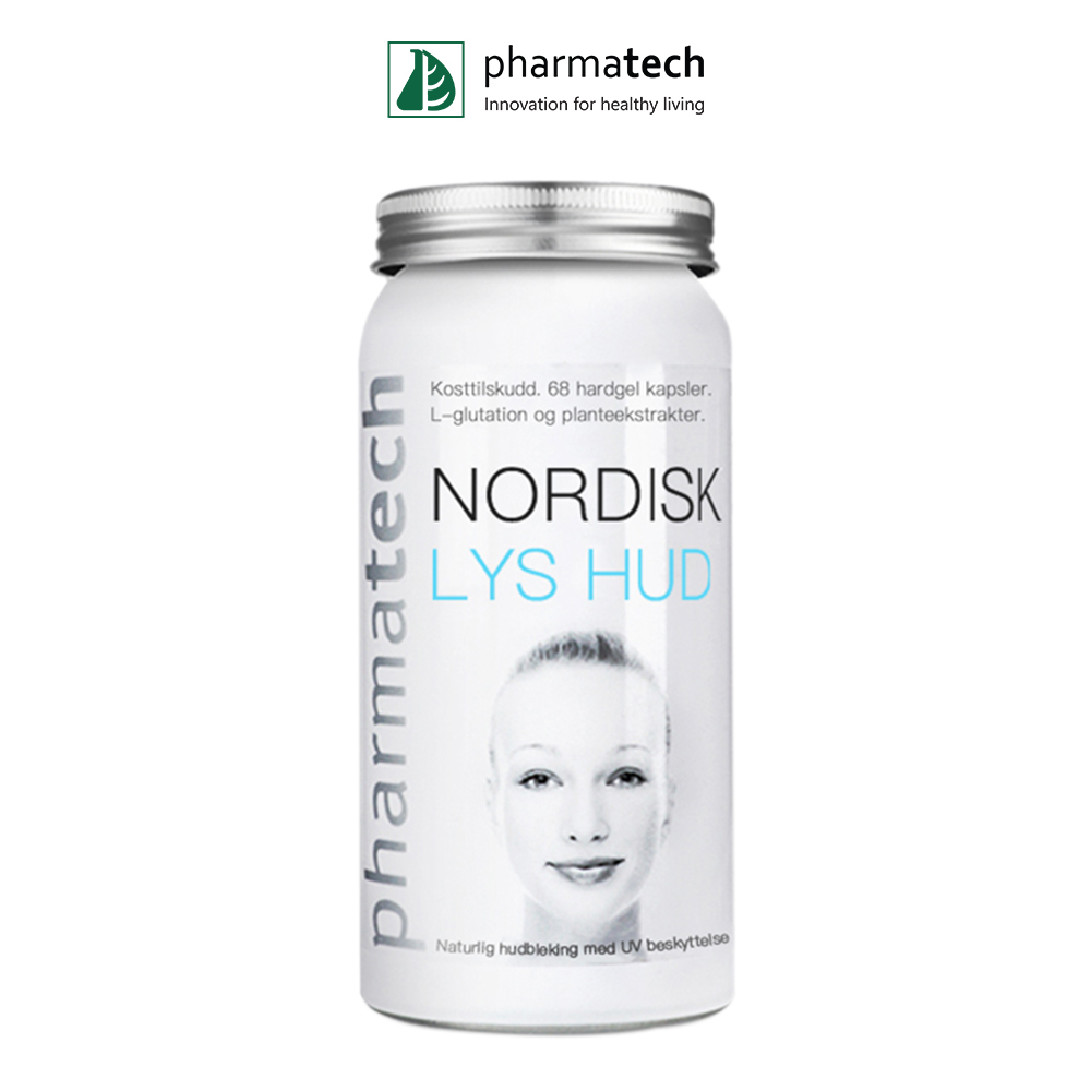 Viên Nang Hỗ Trợ Làm Trắng, Bảo Vệ Làn Da Pharmatech Nordisk Lys Hud Lọ 68 Viên
