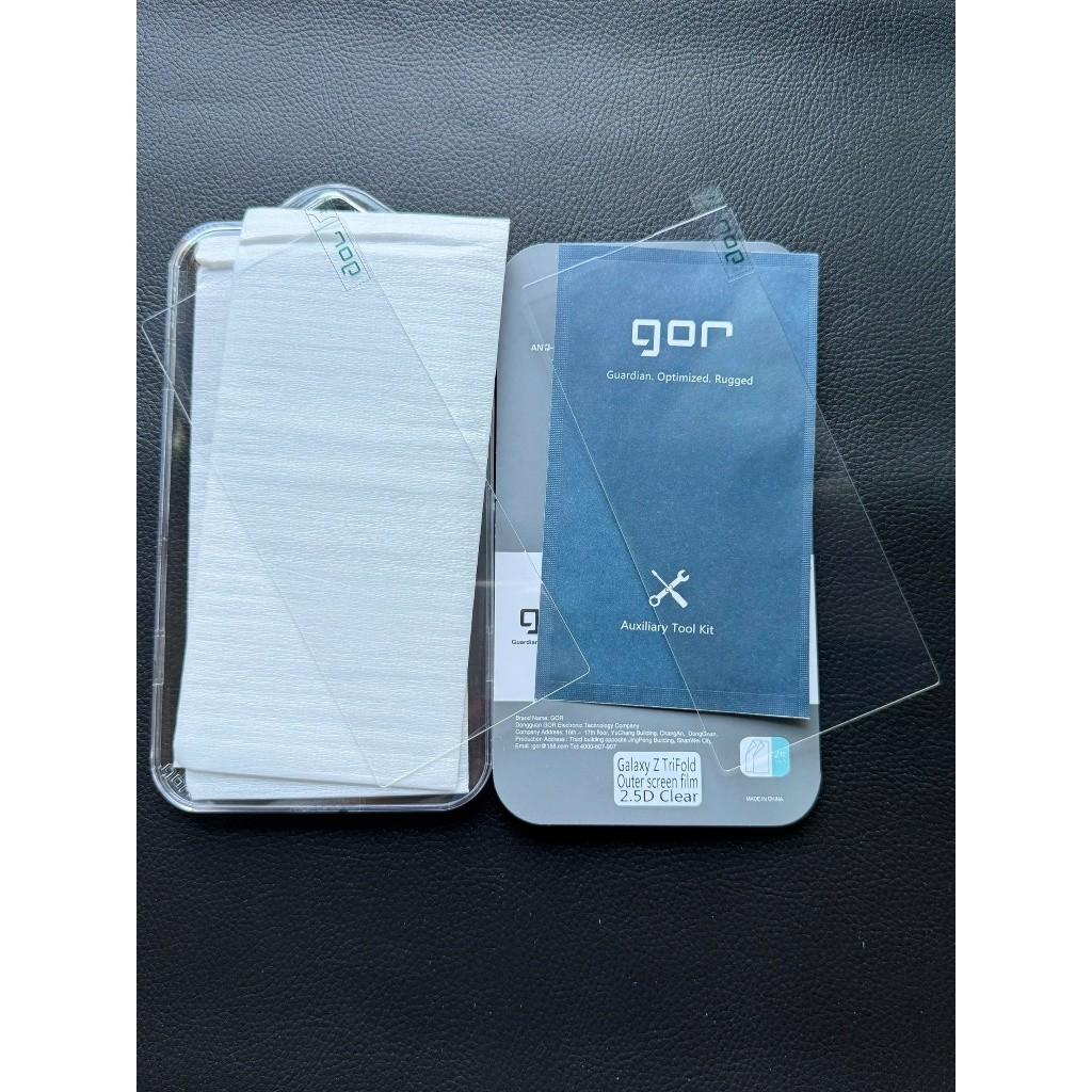 Kính cường lực GOR Samsung Galaxy Z TriFold trong suốt, siêu mượt, Hãng GOR ( hộp 2 kính )