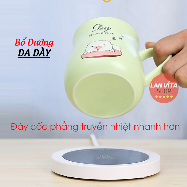 Đế Giữ Ấm Nước Tự Động, Bổ Dưỡng Dạ Dày, Ấm Áp Trái Tim