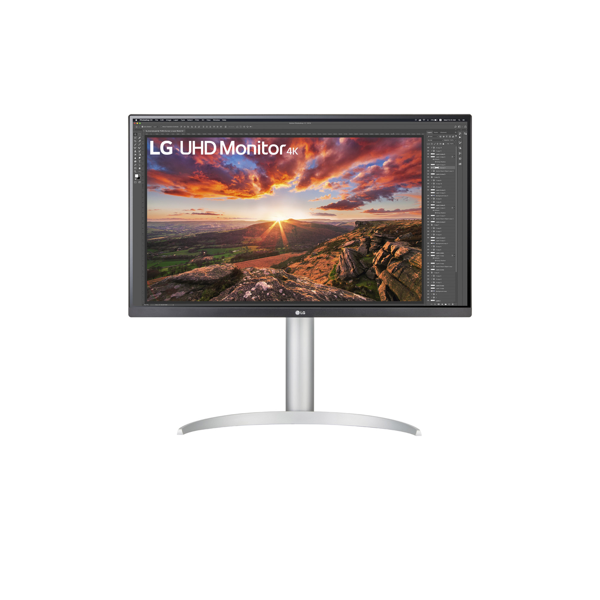 Màn hình LG 27UP850-W 27 Inch UHD 4K IPS/ HDR/USB Type-C - Hàng chính hãng