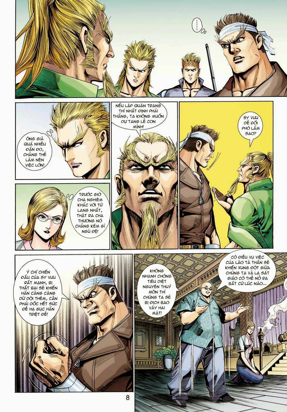 tân tác long hổ môn chapter 338 8