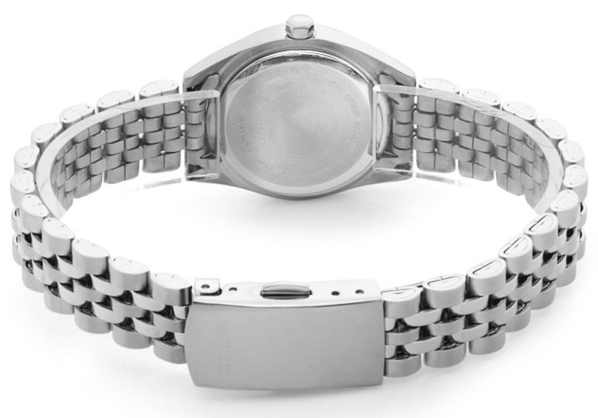 Đồng Hồ Nữ Citizen Pin-Quartz Đính Đá Swarovski Dây Thép Không Gỉ EU6060-55D - Mặt Xà Cừ (26mm)