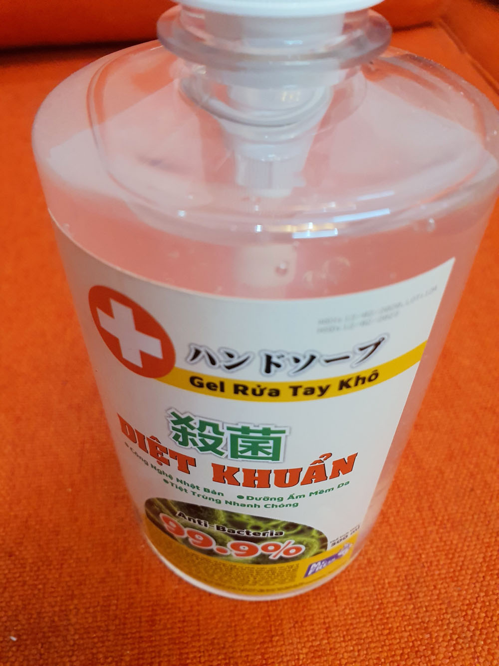 Nước rửa tay khô diệt khuẩn an toàn Mr. Fresh 500ml Hương Xả