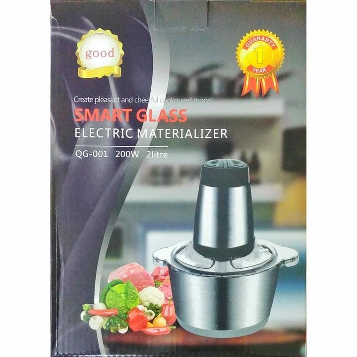 Máy Xay Thịt Cối Inox Vouller Dung Tích 2L , Máy Xay Đa Năng 4 Lưỡi Có Thể Dùng Xay Hành Tỏi, Xay Tiêu Hoặc Các Loại Thực Phẩm Khác - Hàng Chính Hãng