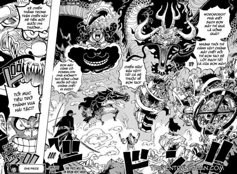 đảo hải tặc - one piece chapter 1001 14
