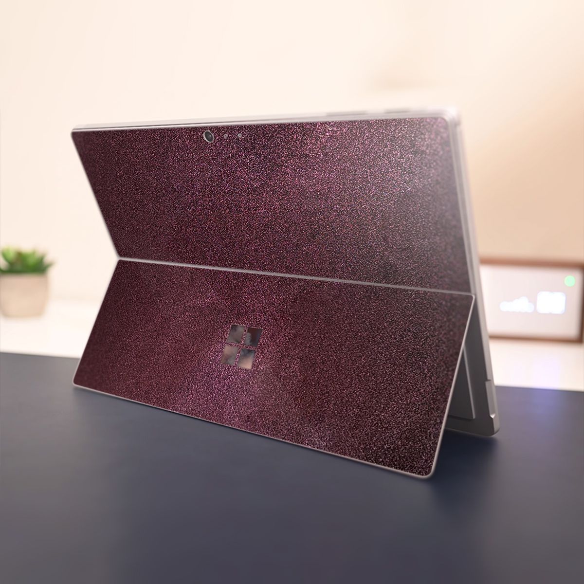 Skin dán hình Aluminum Chrome tím chuyển màu cho Surface Go, Pro 2, Pro 3, Pro 4, Pro 5, Pro 6, Pro 7, Pro X