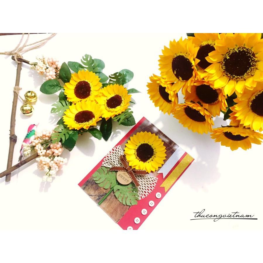 Kit 9 bông hoa hướng dương