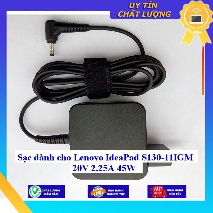 Sạc dùng cho Lenovo IdeaPad S130-11IGM 20V 2.25A 45W - Hàng Nhập Khẩu New Seal