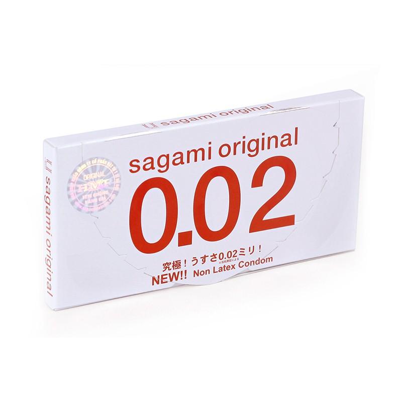 Bao cao su SAGAMI ORIGINAL 0.02 (HỘP 2)