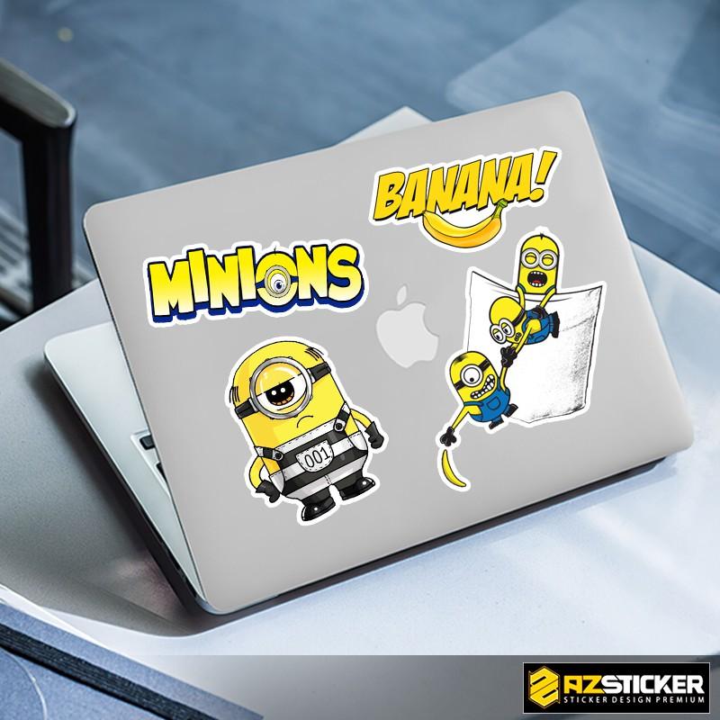 Bộ Sticker Minion Cute Dán Nón Bảo Hiểm , Dán Laptop , Dán Vali , Dán Điện Thoại , Dán Máy Tính Chống Thấm Nước