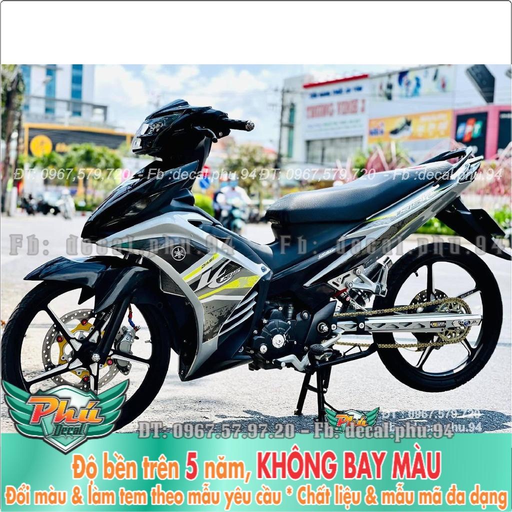 Tem Rời Exciter 135 LC xám đen, -1