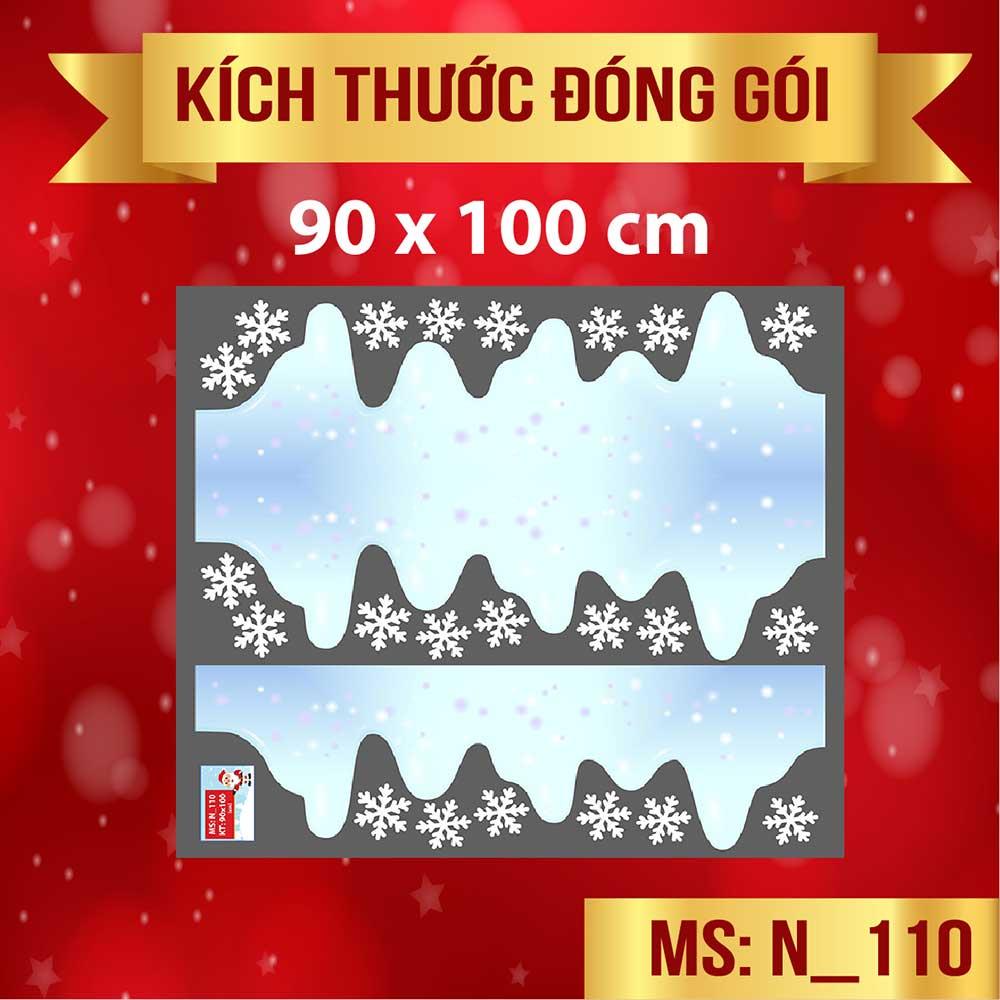 DECAL TRANG TRÍ GIÁNG SINH 2023 COMBO SỐ 27