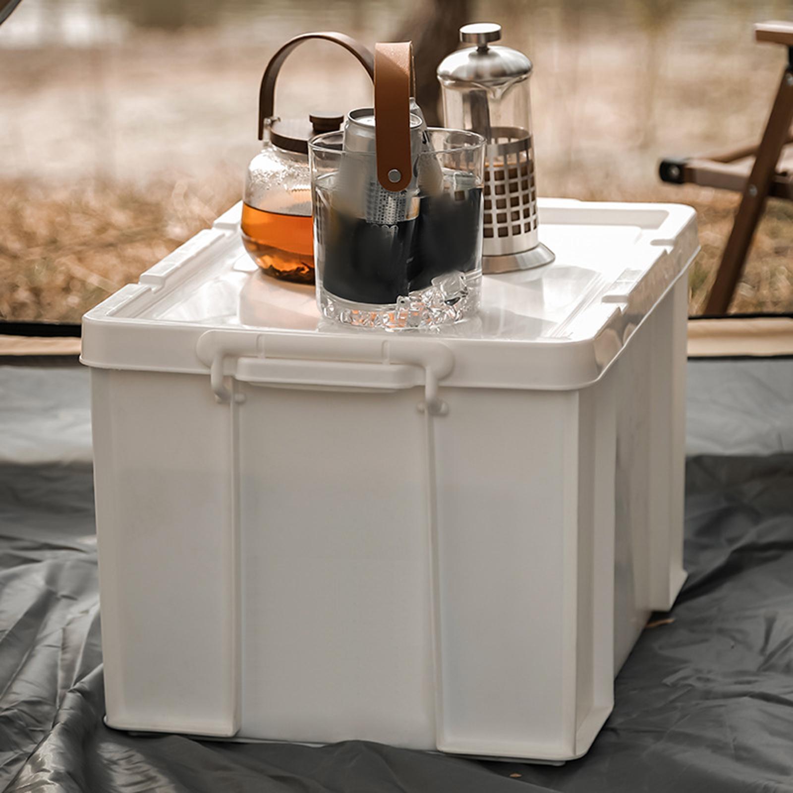 Industrial Tote Bin Stackable Storage Containers for Shelf Toys Moving House