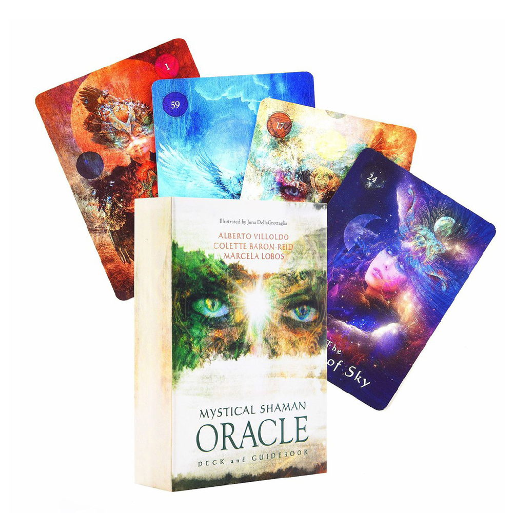 Bộ Bài Oracle Mystical Shaman Oracle Đá Thanh Tẩy
