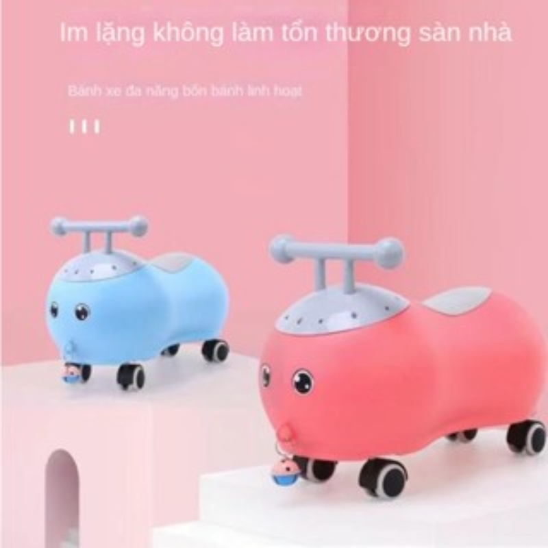 Xe Hơi Đồ Chơi Có Nhạc Và Đèn Vui Nhộn Cho Bé 1-3 Tuổi