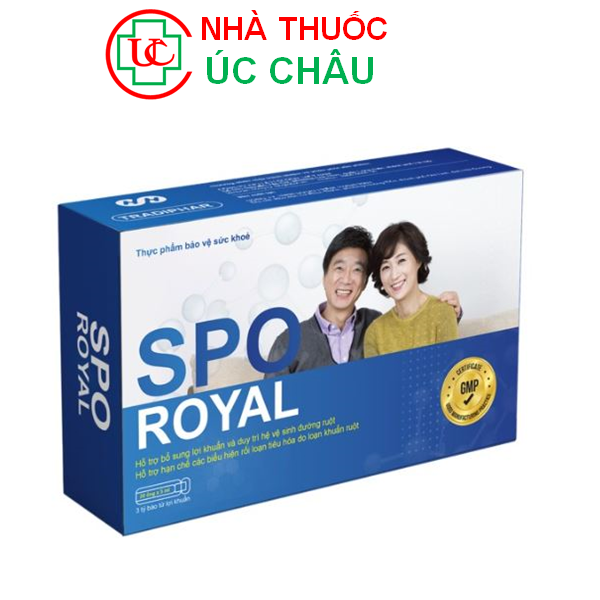 Men Spo royal - Bổ sung lợi khuẩn- Hạn chế rối loạn tiêu hóa