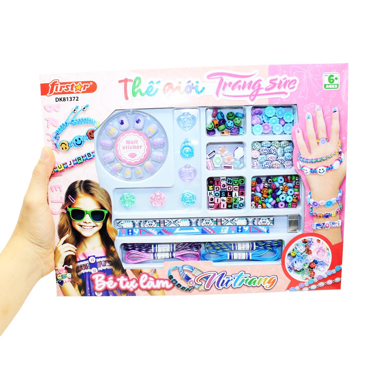 Đồ Chơi Bé Tự Làm Nữ Trang - Thế Giới Trang Sức - Firstar DK81372