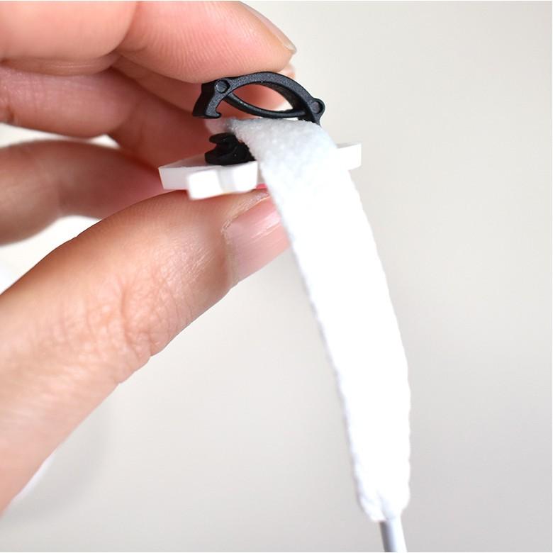 Chuyên Charm * Chốt nhựa gắn charm làm Jibbitz trang trí dây giày, các mẫu khóa zipper