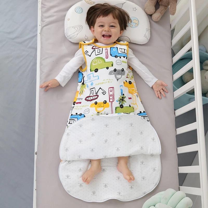 Cotton Túi Ngủ Trẻ Sơ Sinh Đầm Bọc Trẻ Em Bao Sleepbags Mùa Đông Ấm Áp Mềm Mại Ngủ Bao Cho Trẻ Em Bé Trai Bé Gái