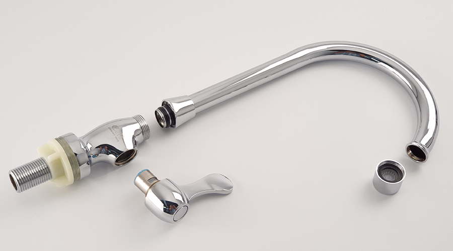 Vòi rửa chén lạnh Đồng mạ Chrome Eurolife EL-RC05