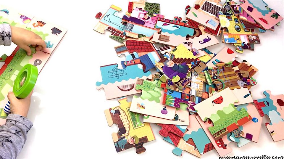 Xếp hình Mideer Puzzle Detective in Room Thám tử trong phòng