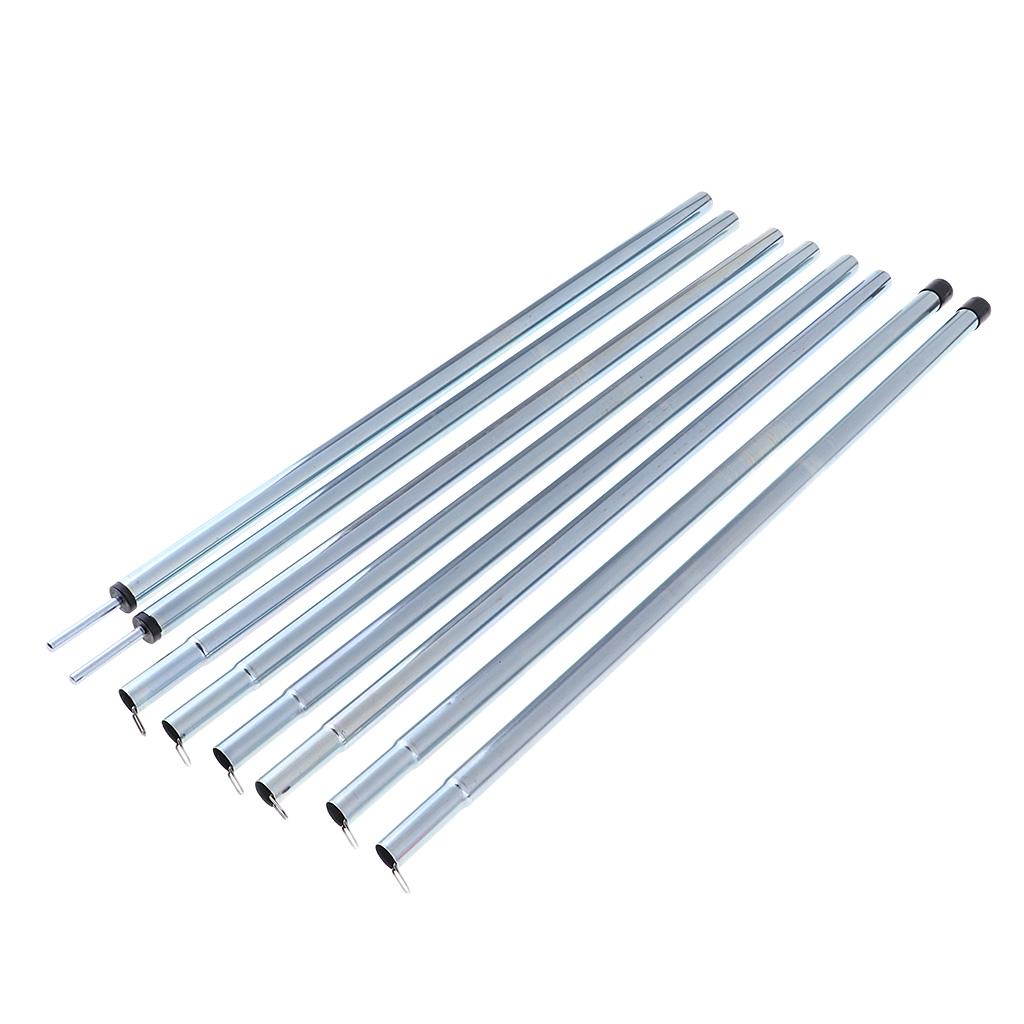 2 Chiếc Sắt Bạc Ngoài Lều Cực Bộ Cần Thay Thế Có Thể Điều Chỉnh Bạt Cực