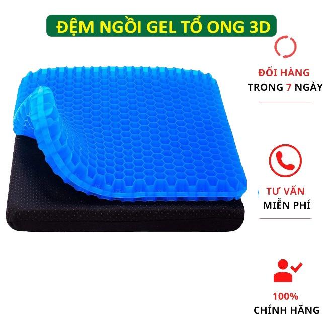 Đệm Ngồi Silicon 3D 2 Lớp Thoáng Khí MAGIC CUSHION - Nệm Ngồi Ghế Ô Tô, Văn Phòng