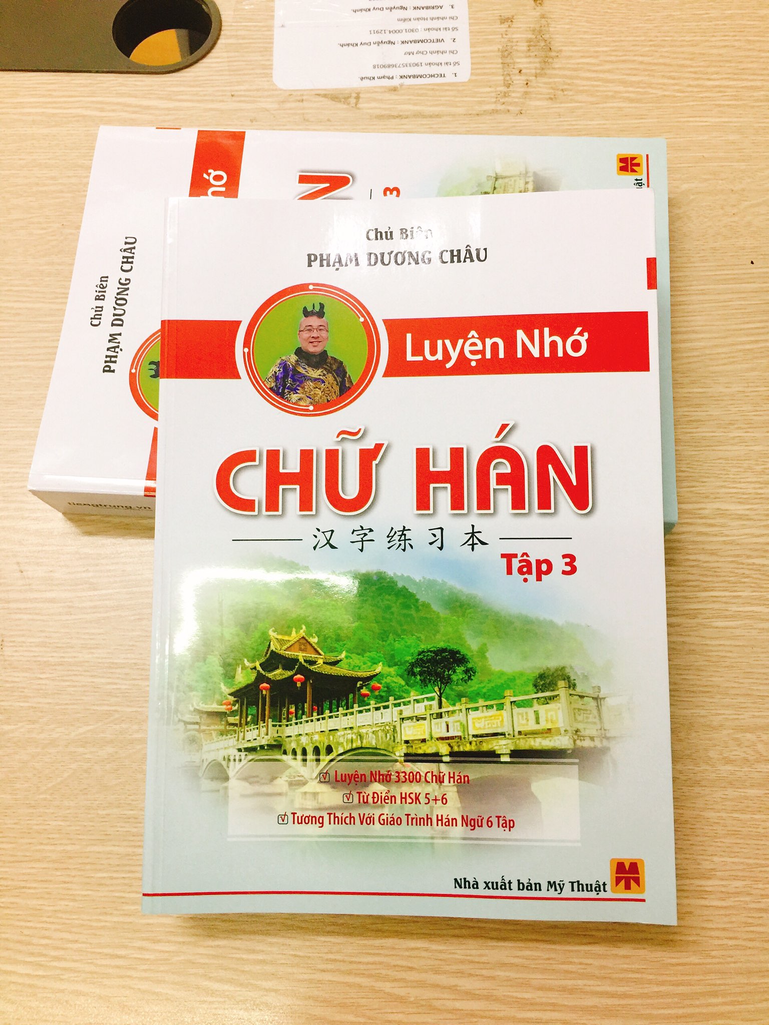 Combo sách luyện nhớ chữ hán tập 2+3