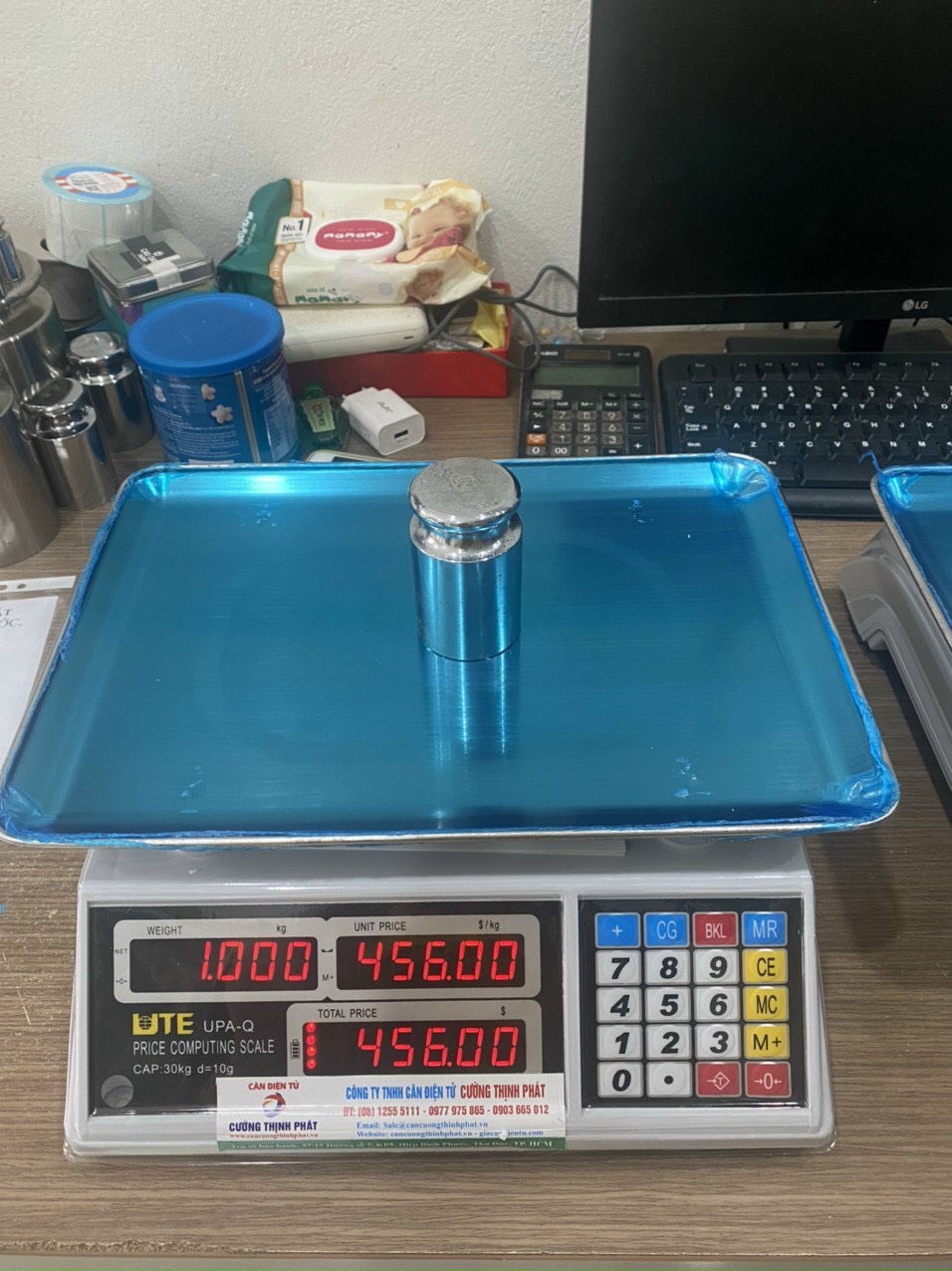 Cân tính giá UTE điện tử giá rẻ 3kg