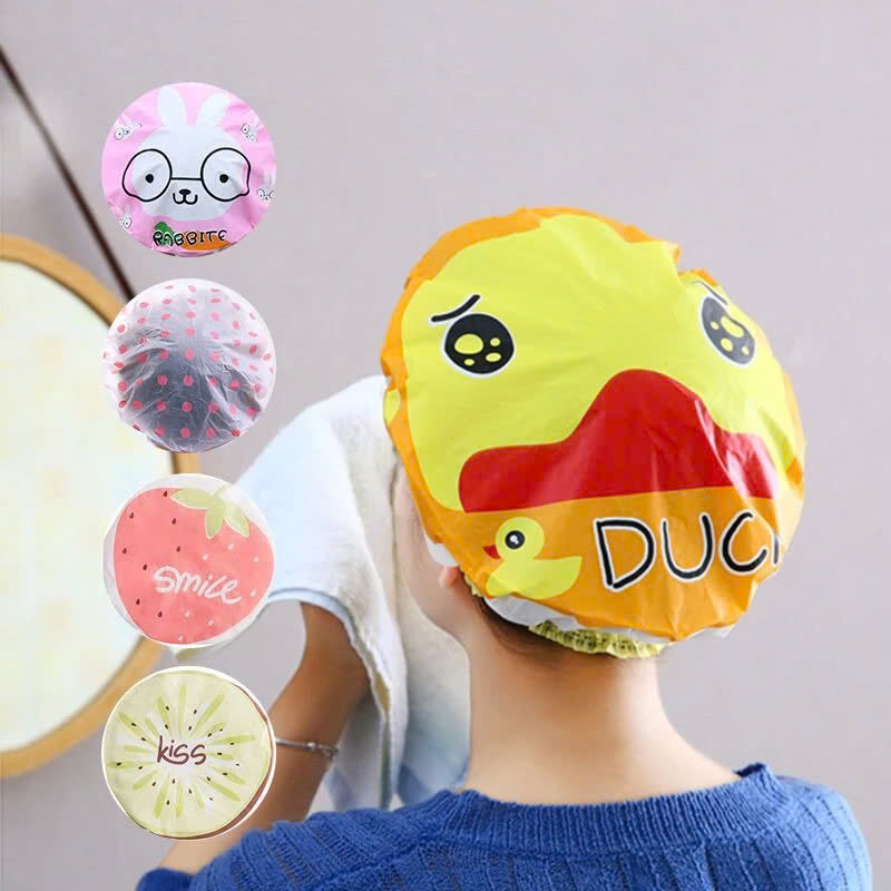 COMBO 2 Mũ ủ tóc trùm đầu cao cấp phù hợp mọi kích thước - Hàng nhập khẩu COMBO 2 Mũ Tắm - Giao Màu Ngẫu Nhiên
