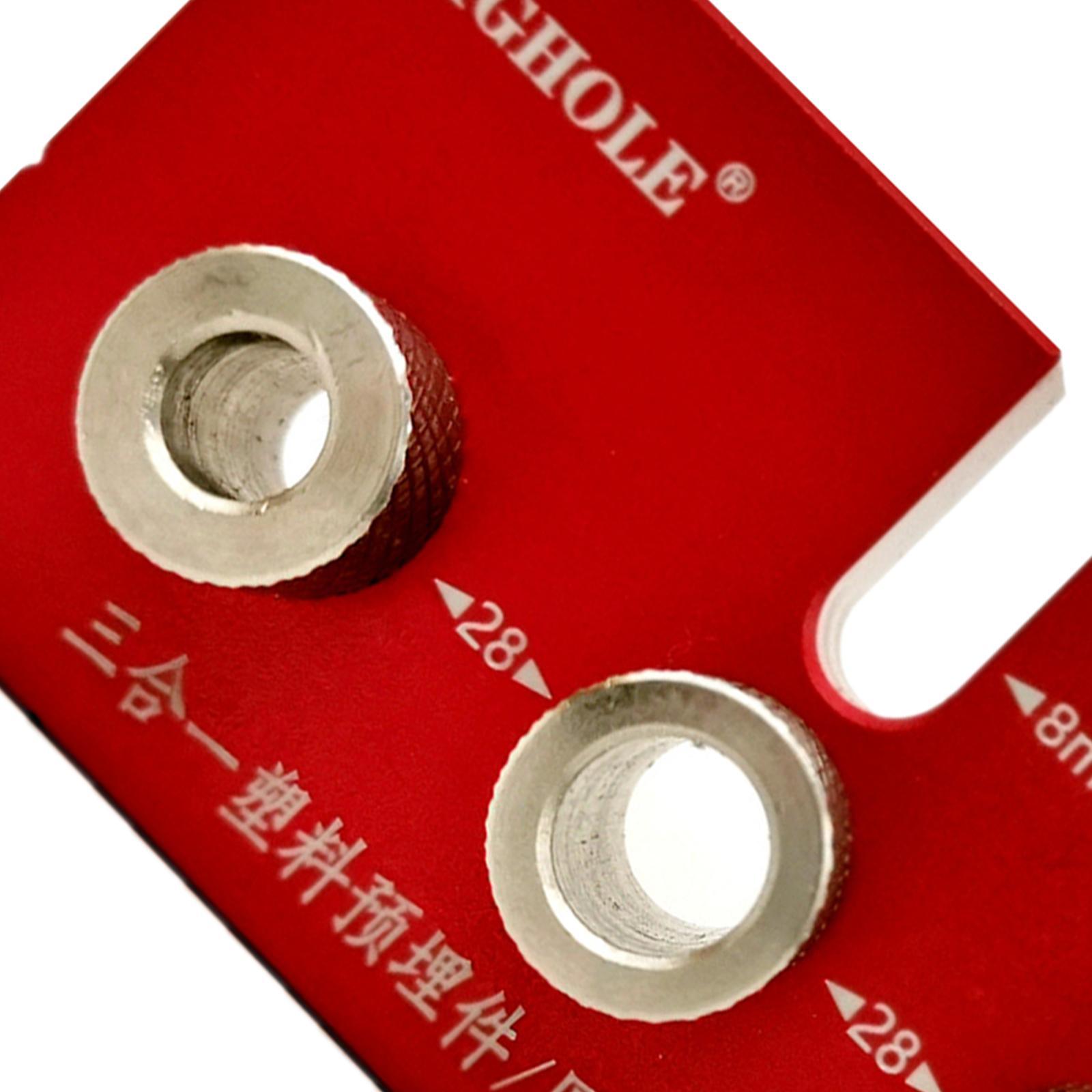 8mm Self-Centering Woodworking Doweling Jig Kit,Drill Guide Wood Dowel Puncher Locator Carpentry Tools