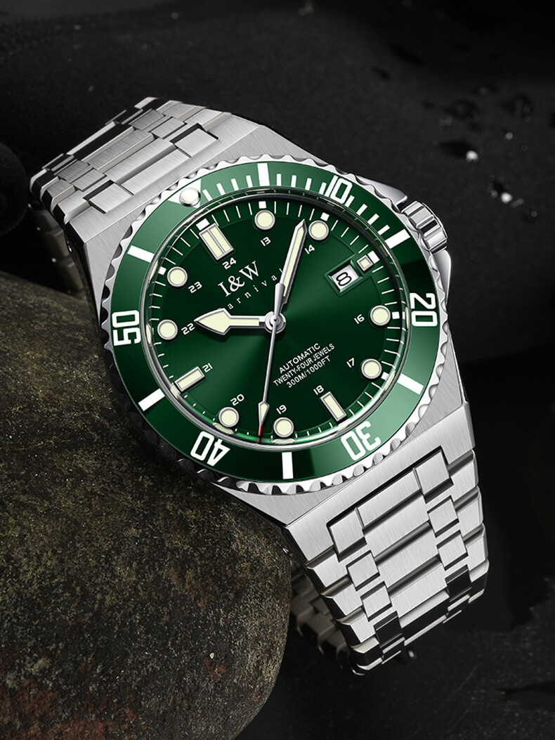 Đồng hồ nam chính hãng IW Carnival IW726G-6 ,Kính sapphire,chống xước,Chống nước30m,BH24 tháng,Máy điện tử(pin),dây da