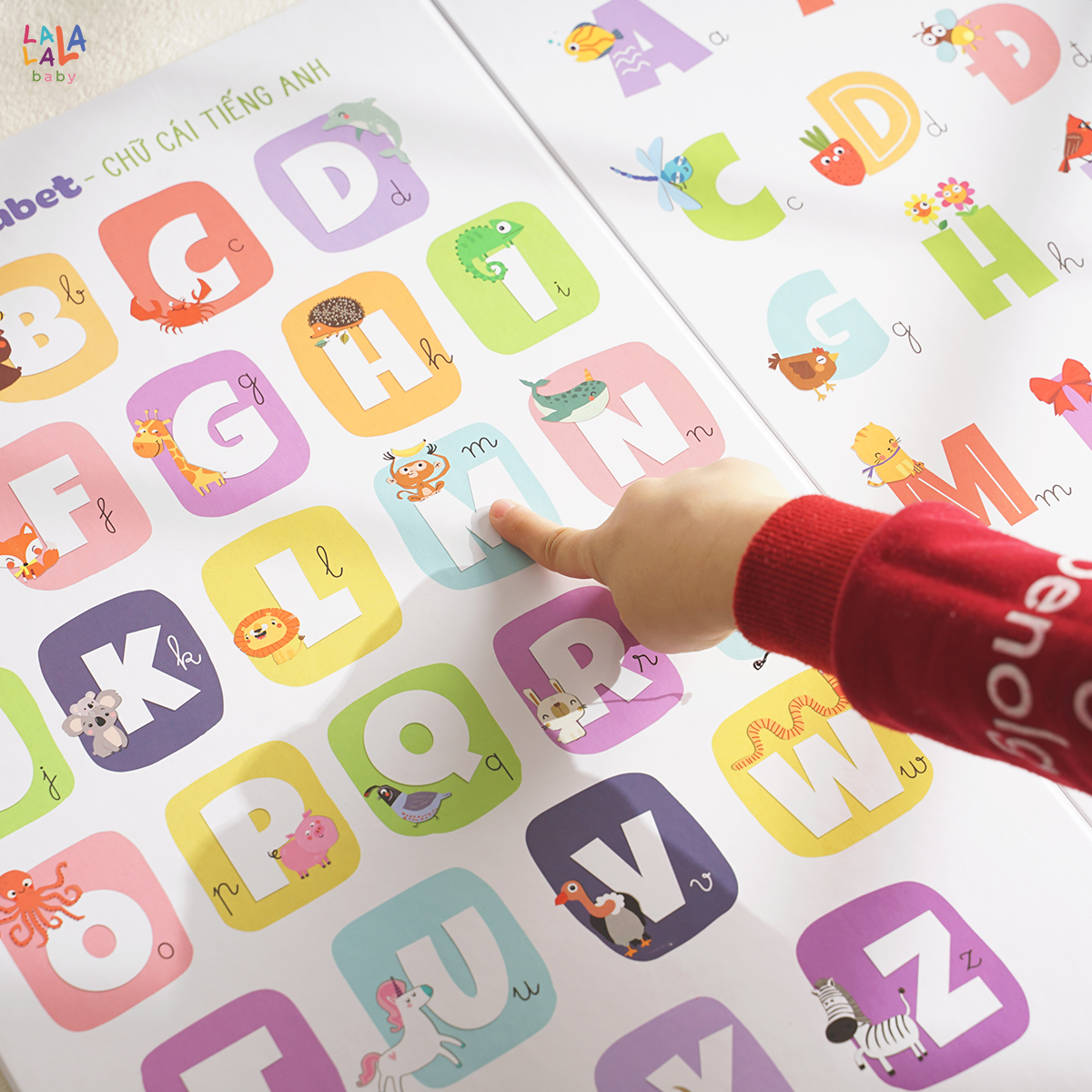 Bảng gấp thông thái - My First Learning chart (Dành cho bé từ 1 tuổi) - Lalala Baby