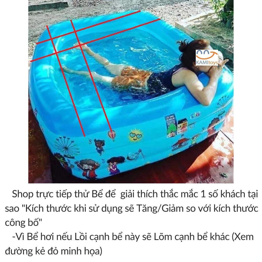 Sỉ, lẻ Bể bơi phao ️Đủ Cỡ️Đồ kèm hồ bơi bơm hơi cho trẻ em bé