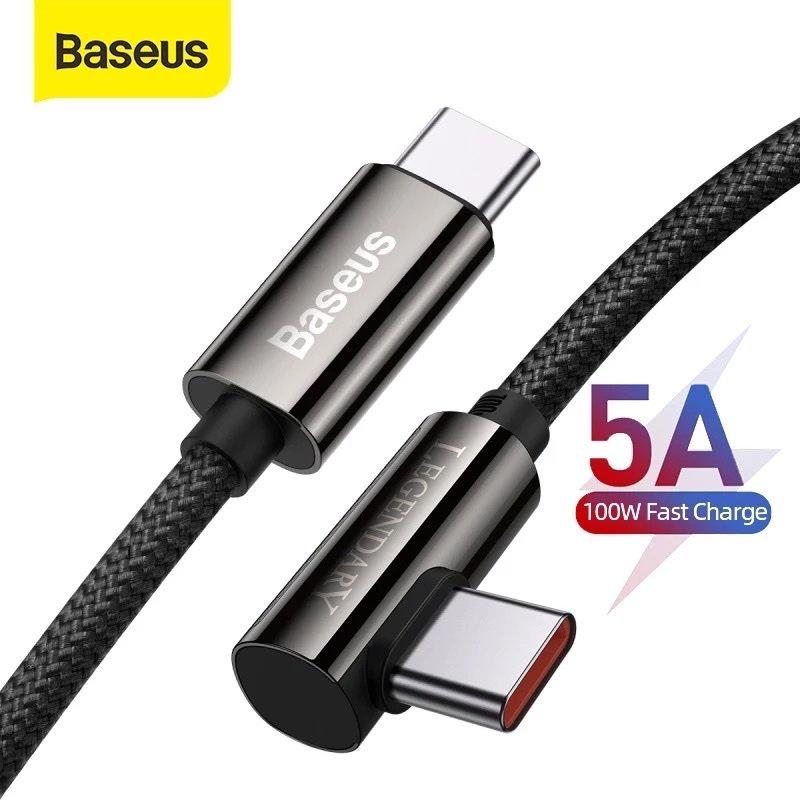 Cáp sạc Baseus Legend Series Elbow Fast Charging Data Cable USB to iP ( 2.4A, 480Mbps ) -Hàng Chính Hãng