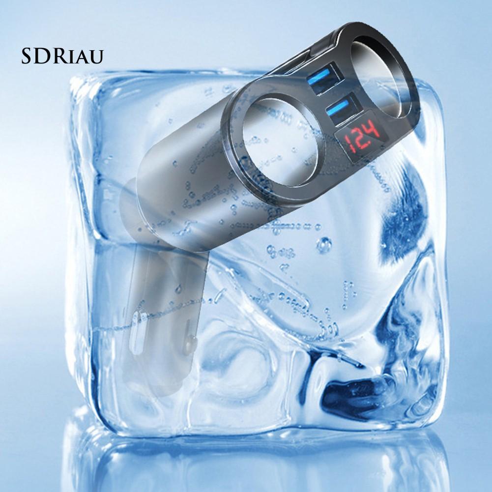 Tẩu Sạc 3 Cổng Usb 5v 3.1a Cho Xe Hơi