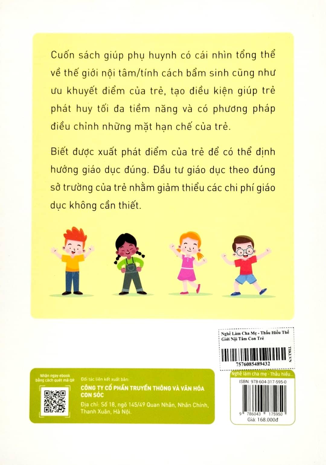 Nghề Làm Cha Mẹ - Thấu Hiểu Thế Giới Nội Tâm Con Trẻ