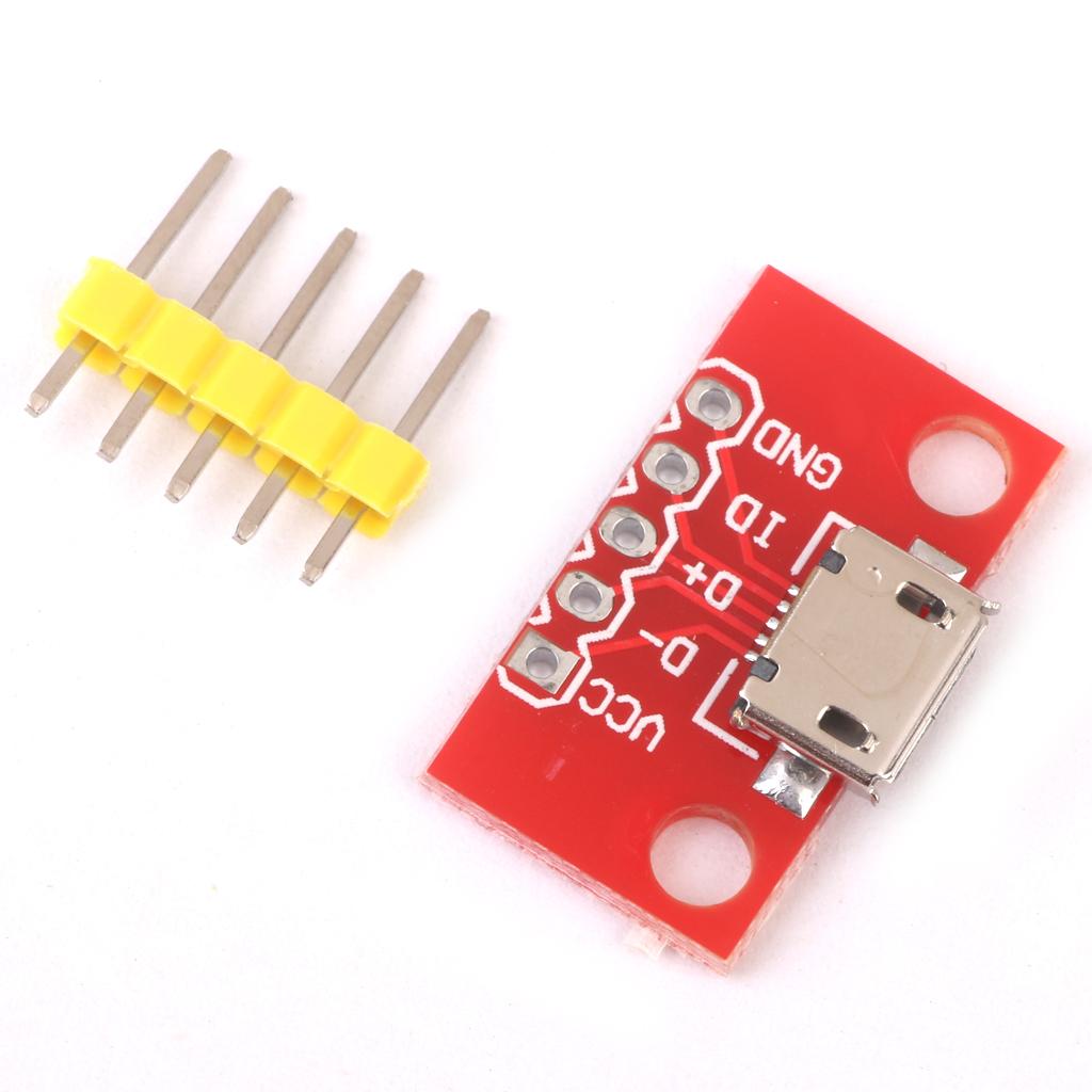 Phone Power Charging Converter Module Micro-b USB Breakout Board for Android