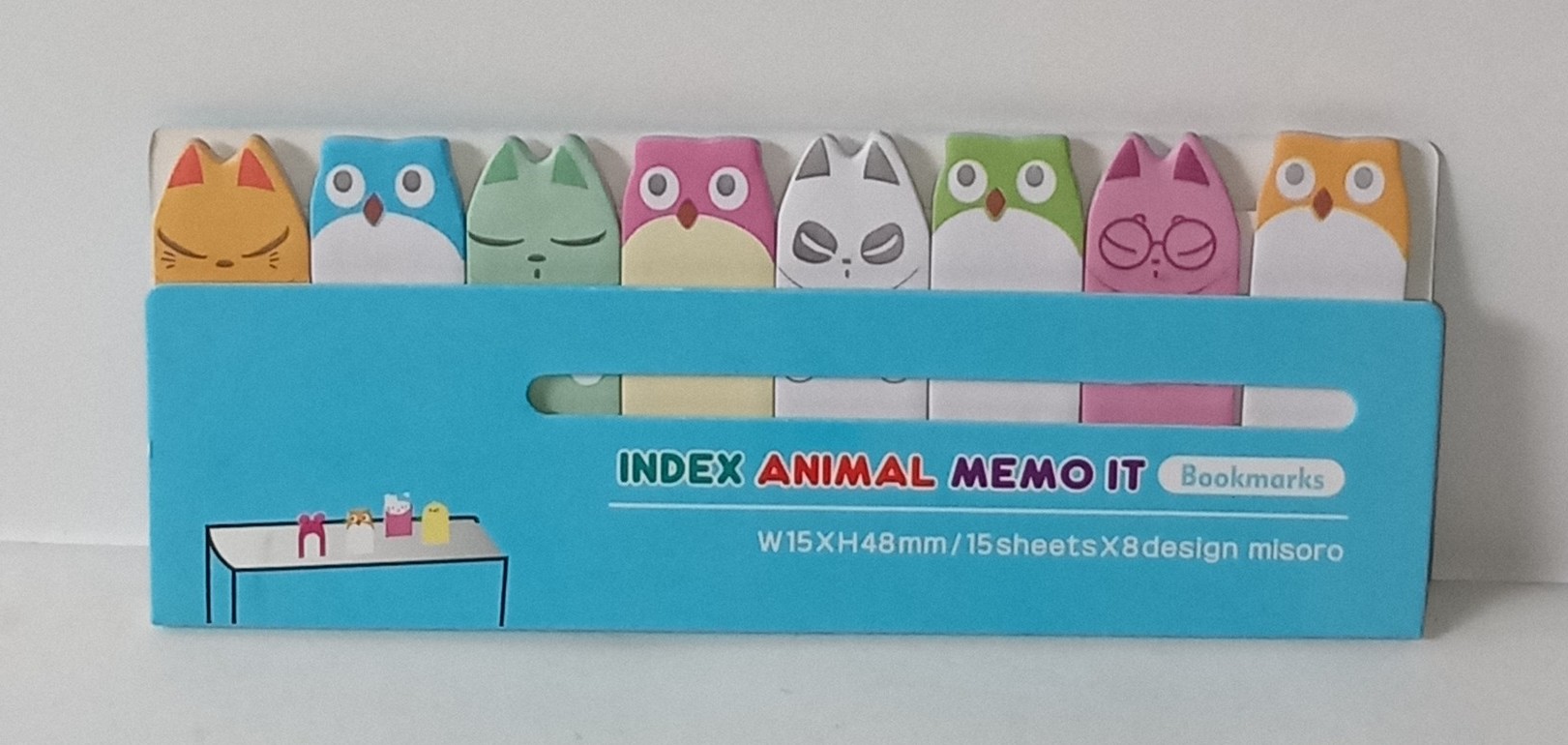 Giấy Đánh Dấu Trang Index Animal Memo It( Mẫu Ngẫu Nhiên )