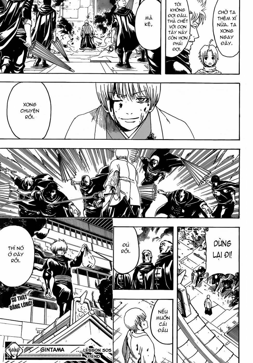 gintama - linh hồn bạc chapter 505 20