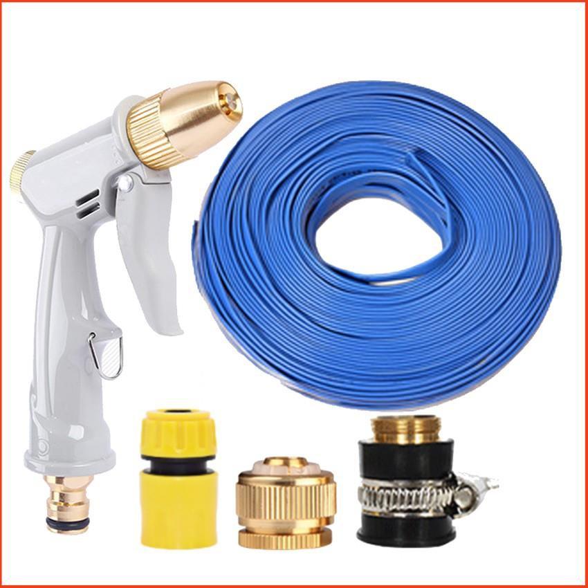 Bộ dây vòi xịt nước tưới cây rửa xe,tăng áp 3 lần, loại 3-5m 206846