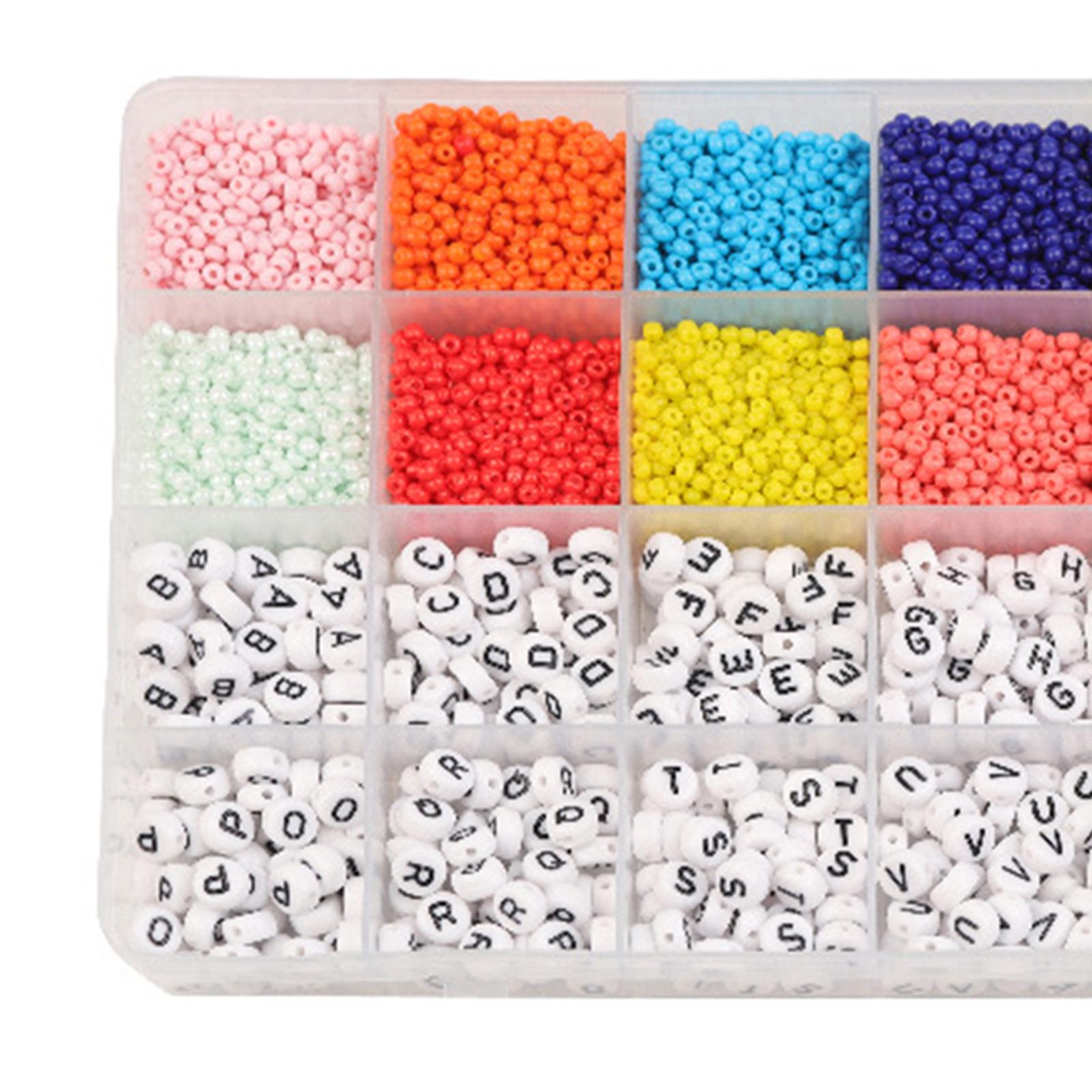 3mm Glass Seed Bead Small Spacer Beads DIY Necklace Jewelry Making Supplies