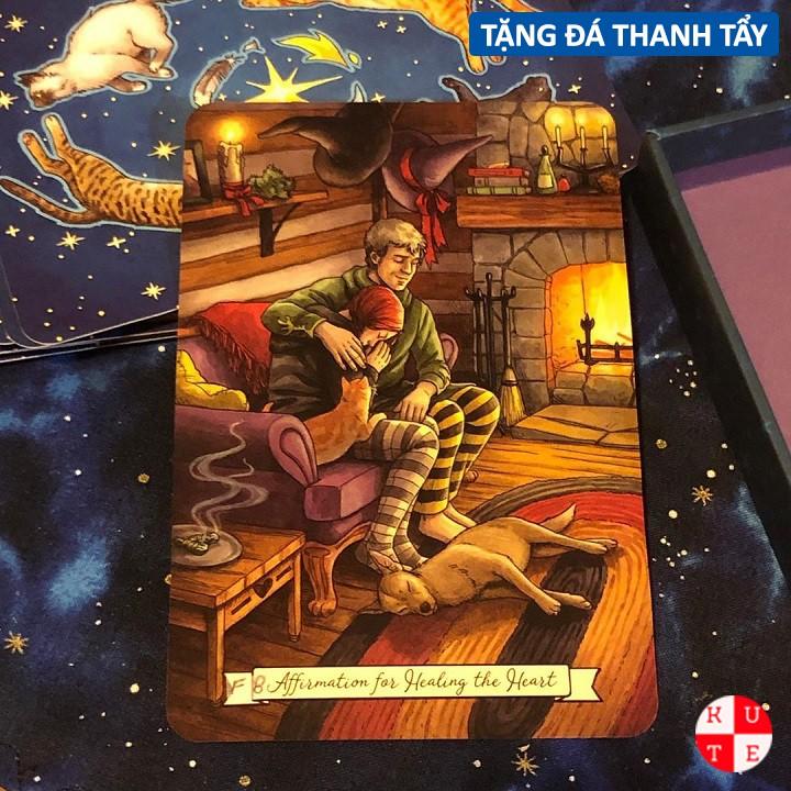 Bộ Bài Everyday Witch Oracle 40 Lá Bài Tặng File Tiếng Anh Và Đá Thanh Tẩy