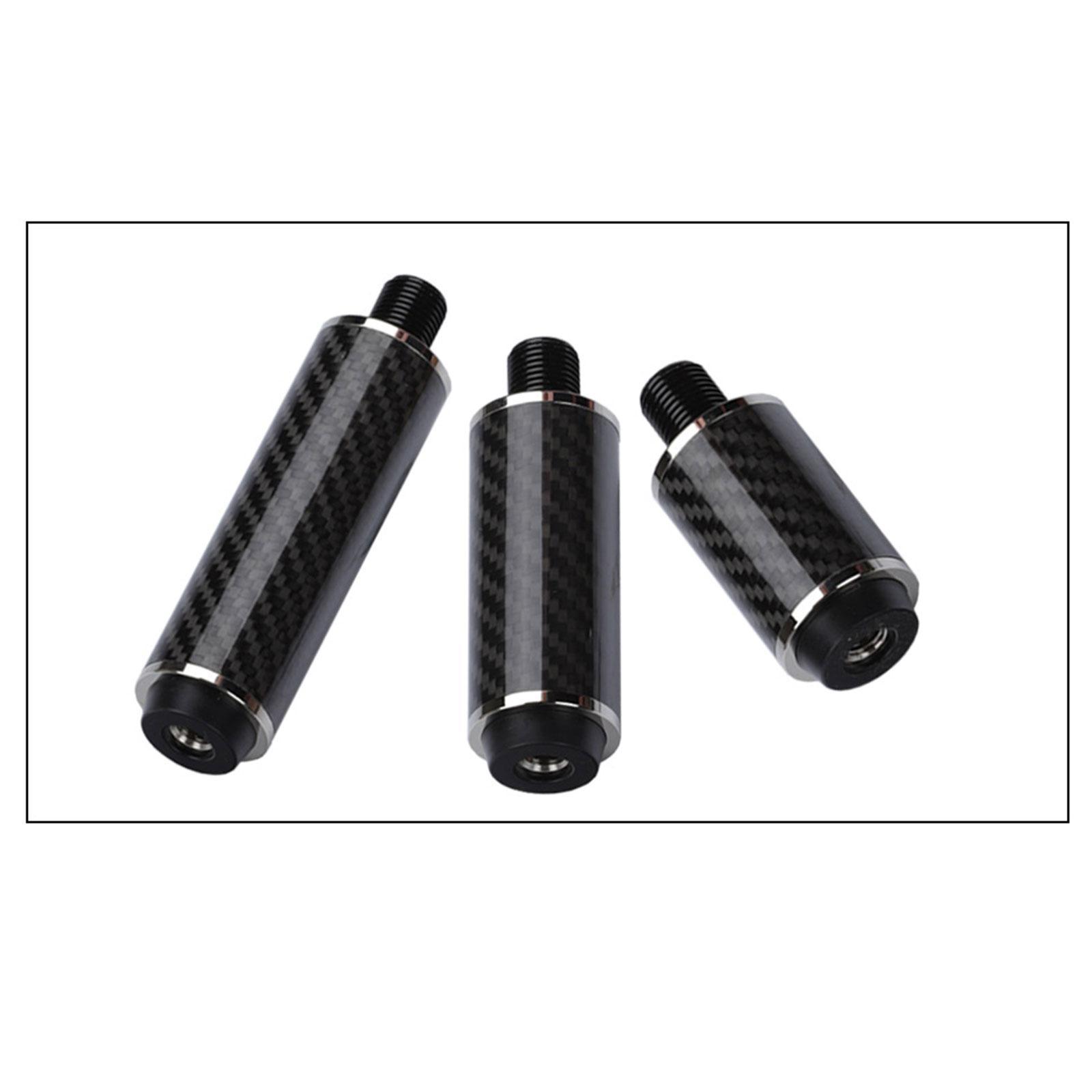 Snooker Cue Extend Billiards Pool Cue Extension Pool Cue Weight Screw End Lengthener Weights Replacement for Athlete Beginners Billiard Cues
