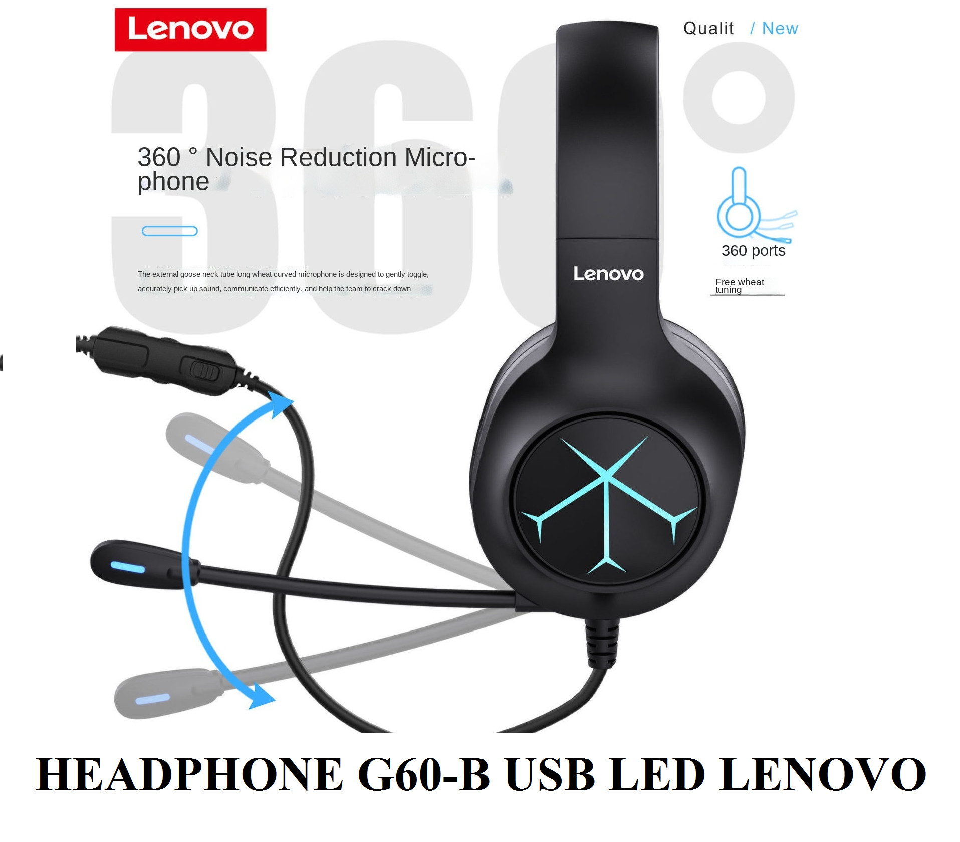 HEADPHONE G60-B - hàng chính hãng 