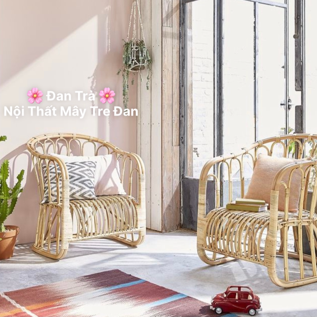 [ GIÁ TẠI XƯỞNG ] Ghế Mây Đan Sọc - Nội Thất Mây Tre Đan