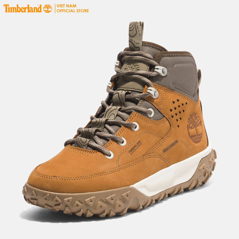 [Original] Timberland Giày Thể Thao Nam Leo Núi GreenStride Motion 6 Mid Leather Wheat Nubuck TB0A62VC24