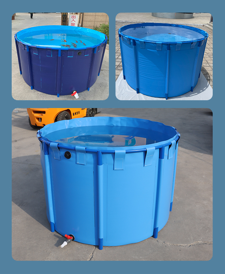 Tank Bạt dưỡng cá koi gấp gọn