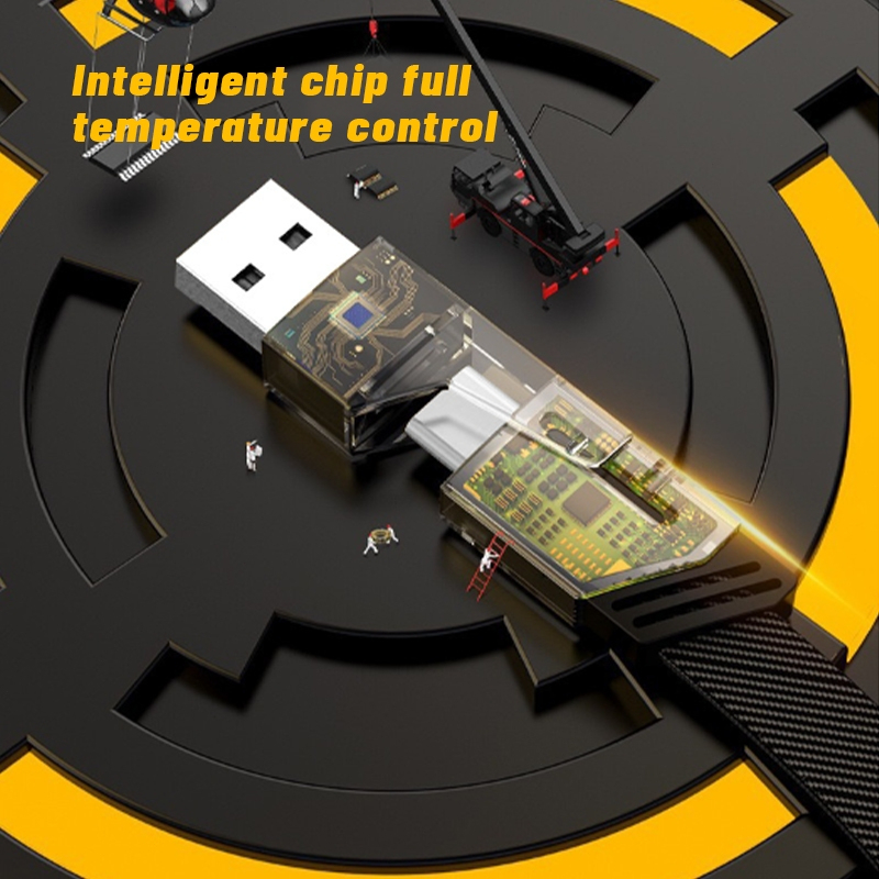 Cáp Sạc 4 Trong 1 đa năng dài 1 mét - công suất 65W, dùng cho nhiều dòng điện thoại